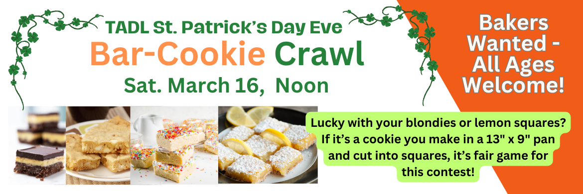 TADL Bar-Cookie Crawl March 16