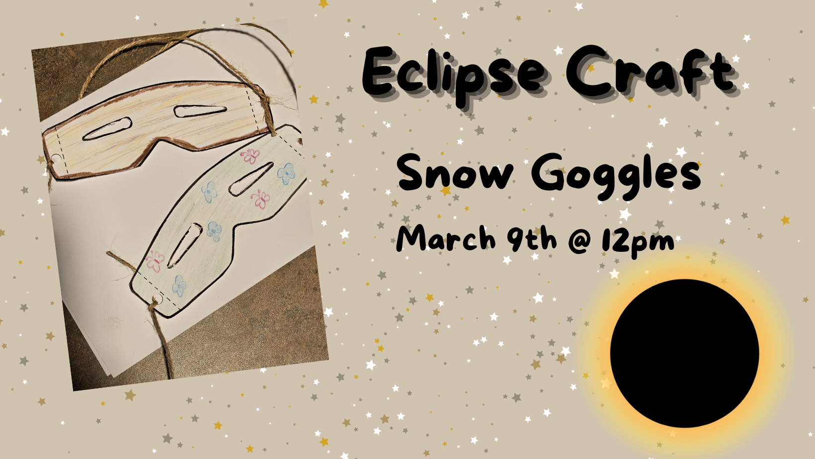 Eclipse Craft Snow Goggles