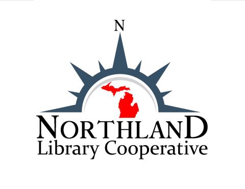 Compass north logo for Northland Library Cooperative