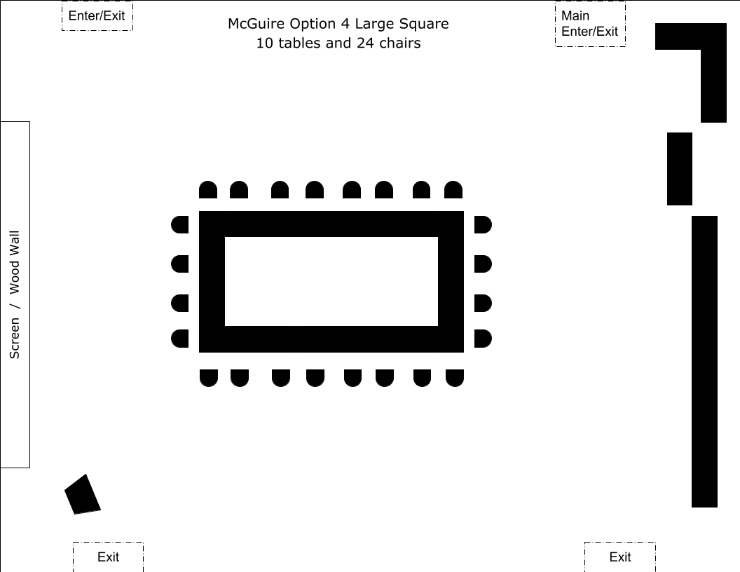 Option 4 - Enclosed Square