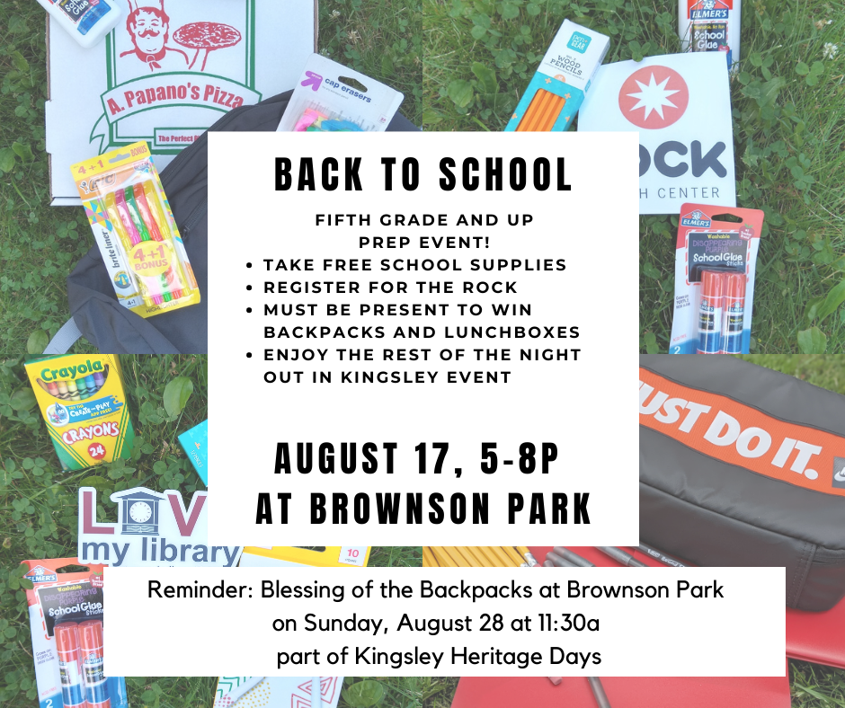 Back-to-School Supply Giveaway  Traverse Area District Library