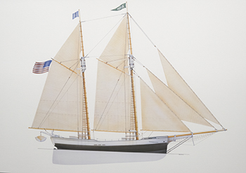 Schooner Madeline Print