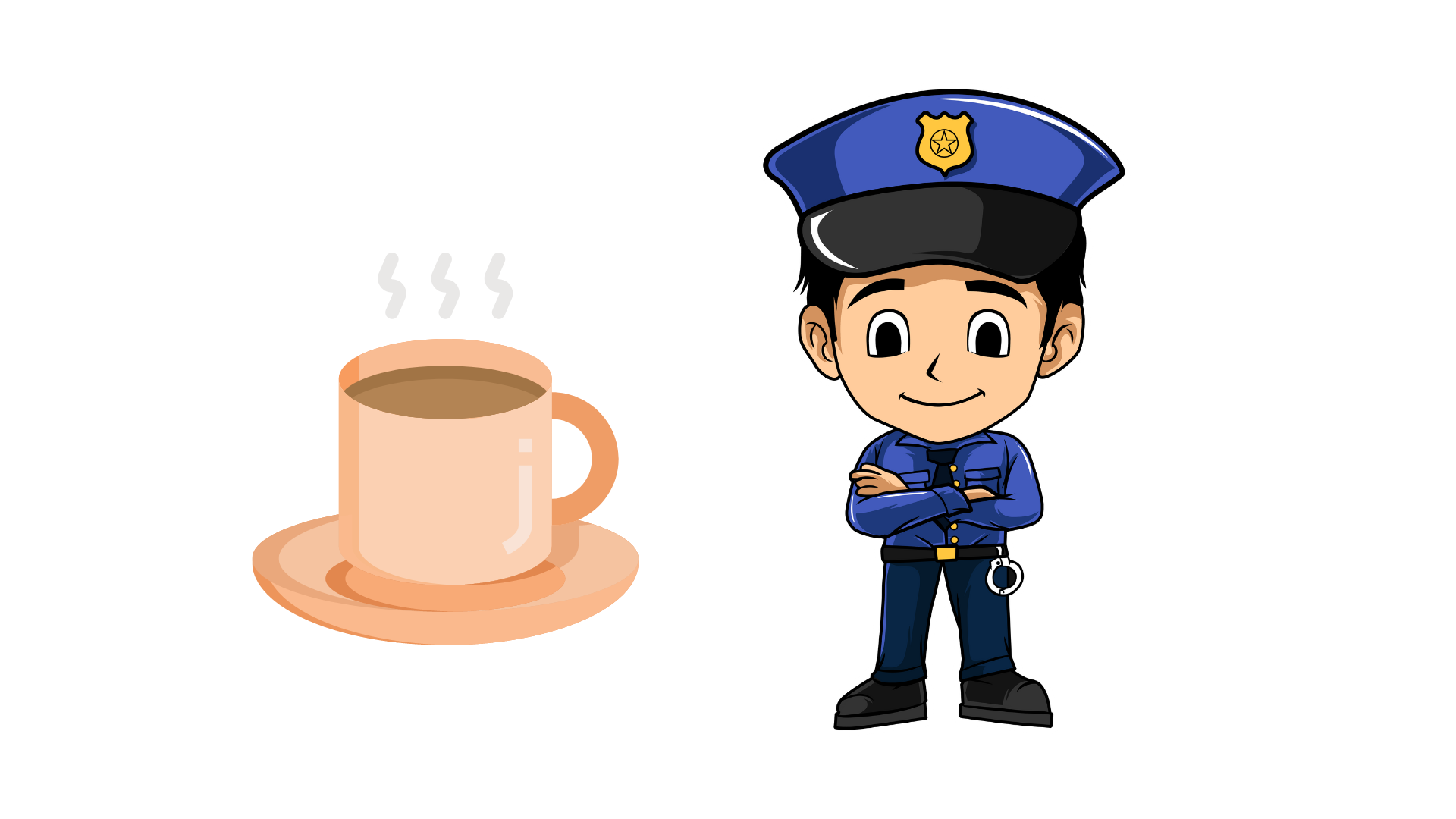 Cocoa with a cop