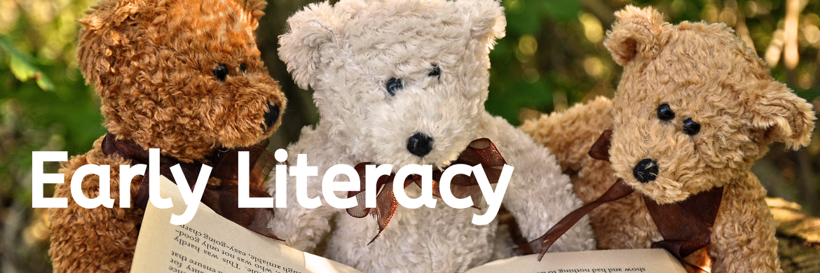 teddy bears with book