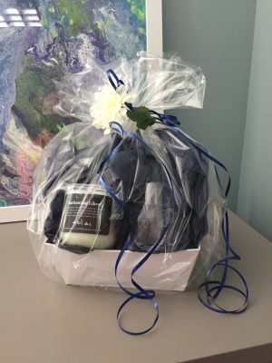 library gift basket