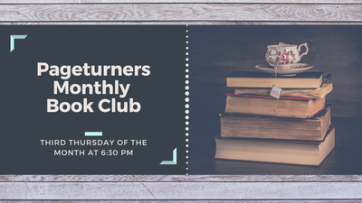pageturners book club 3rd thursday of month via zoom