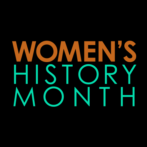 Women's History Month at Library of Congress logo