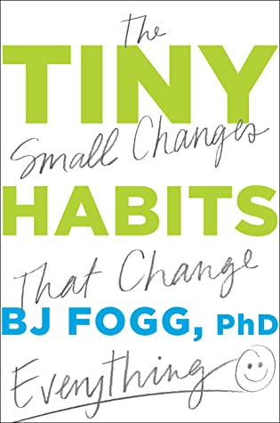 book cover for Tiny Habits by BJ Fogg