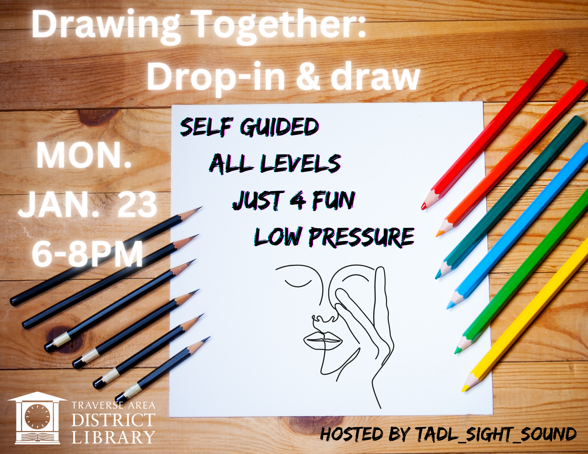 Drawing Together flyer