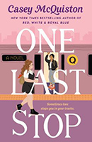 book cover for One Last Stop by Casey McQuiston