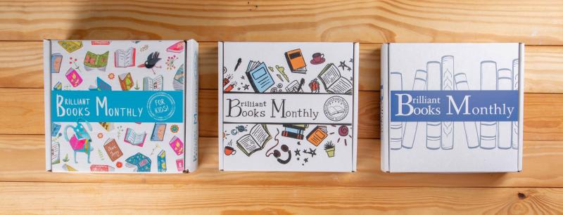 3 box examples of brilliant books monthly