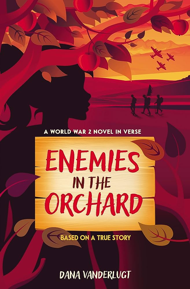 Book cover of Enemies in the Orchard. 