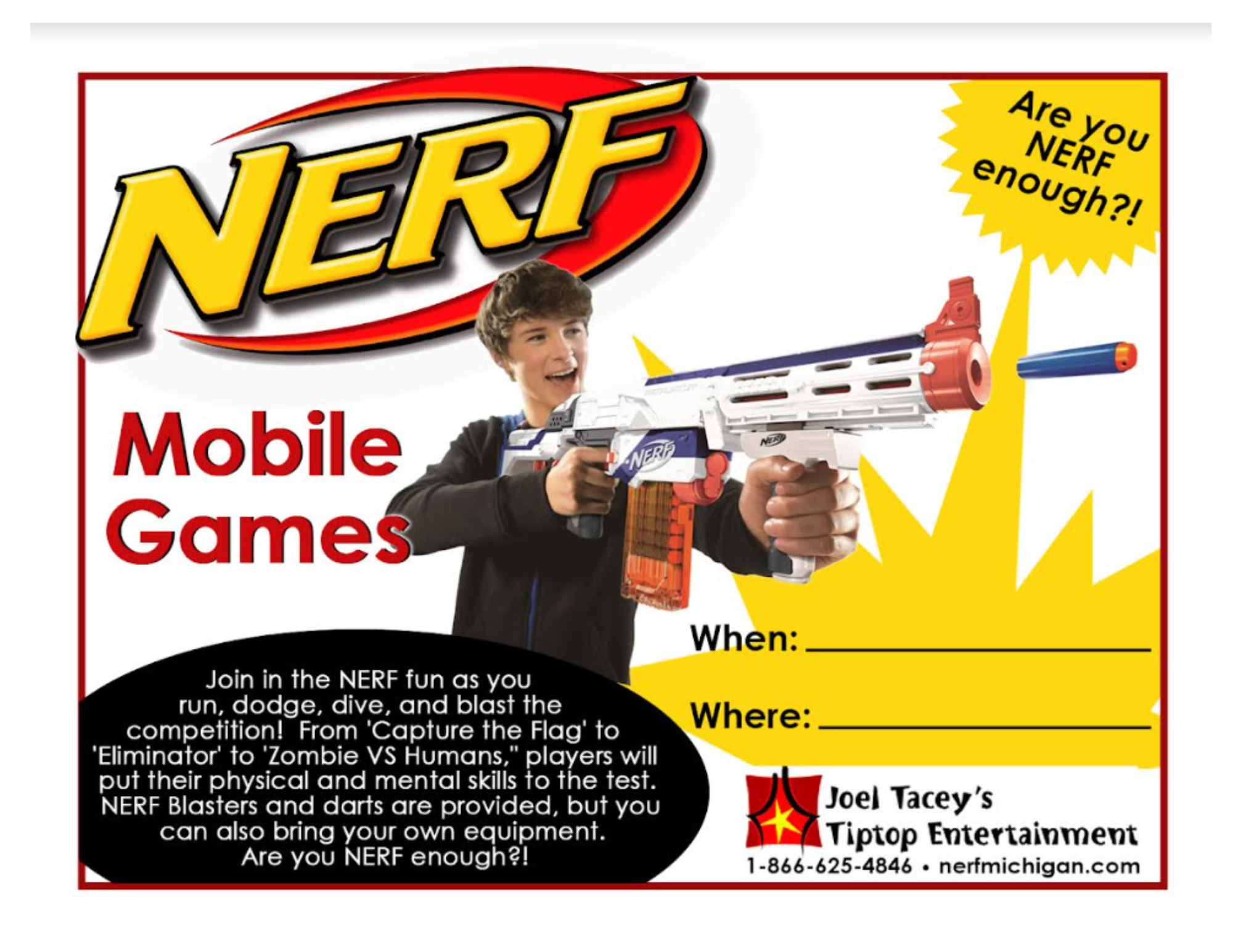 NERF Mobile Games