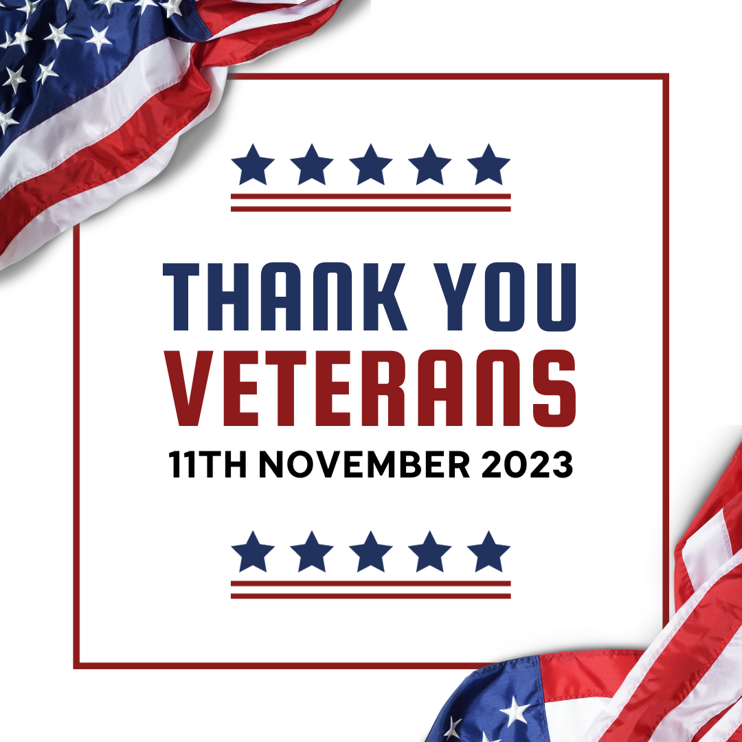 Thank you, Veterans.
