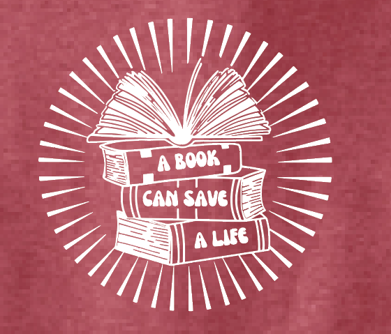 A book can save a life graphic