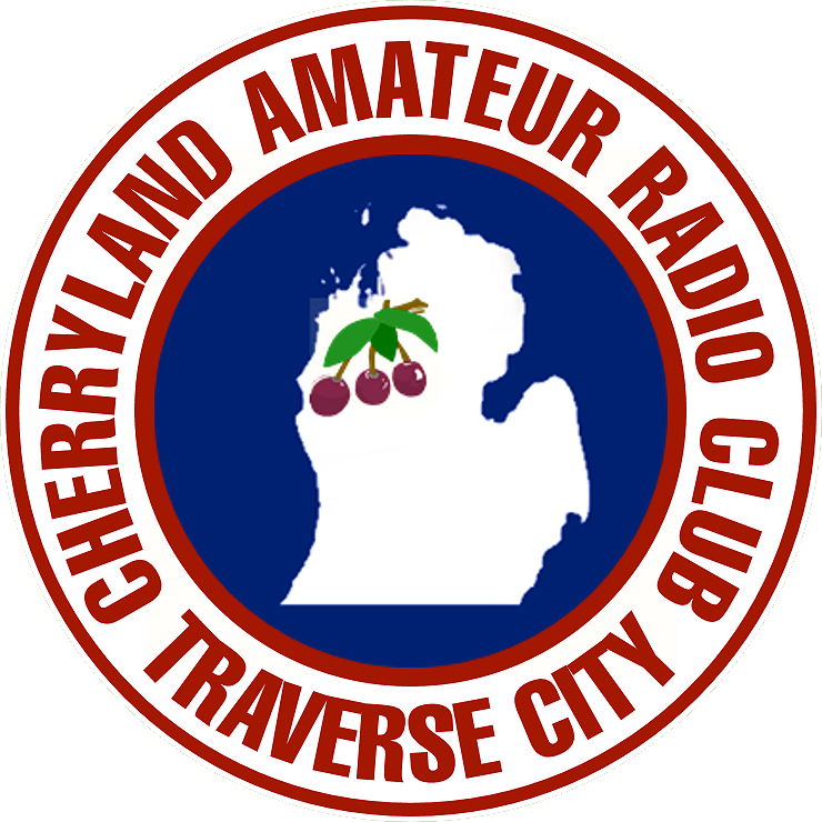 Logo for the Cherryland Amateur Radio Club