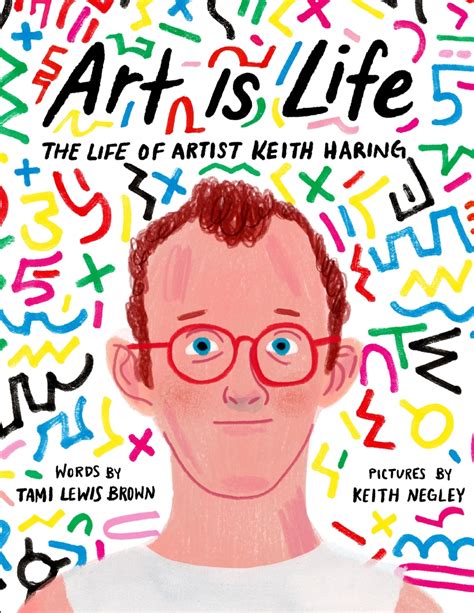 colorful book cover for Art is Life by Tami Lewis Brown