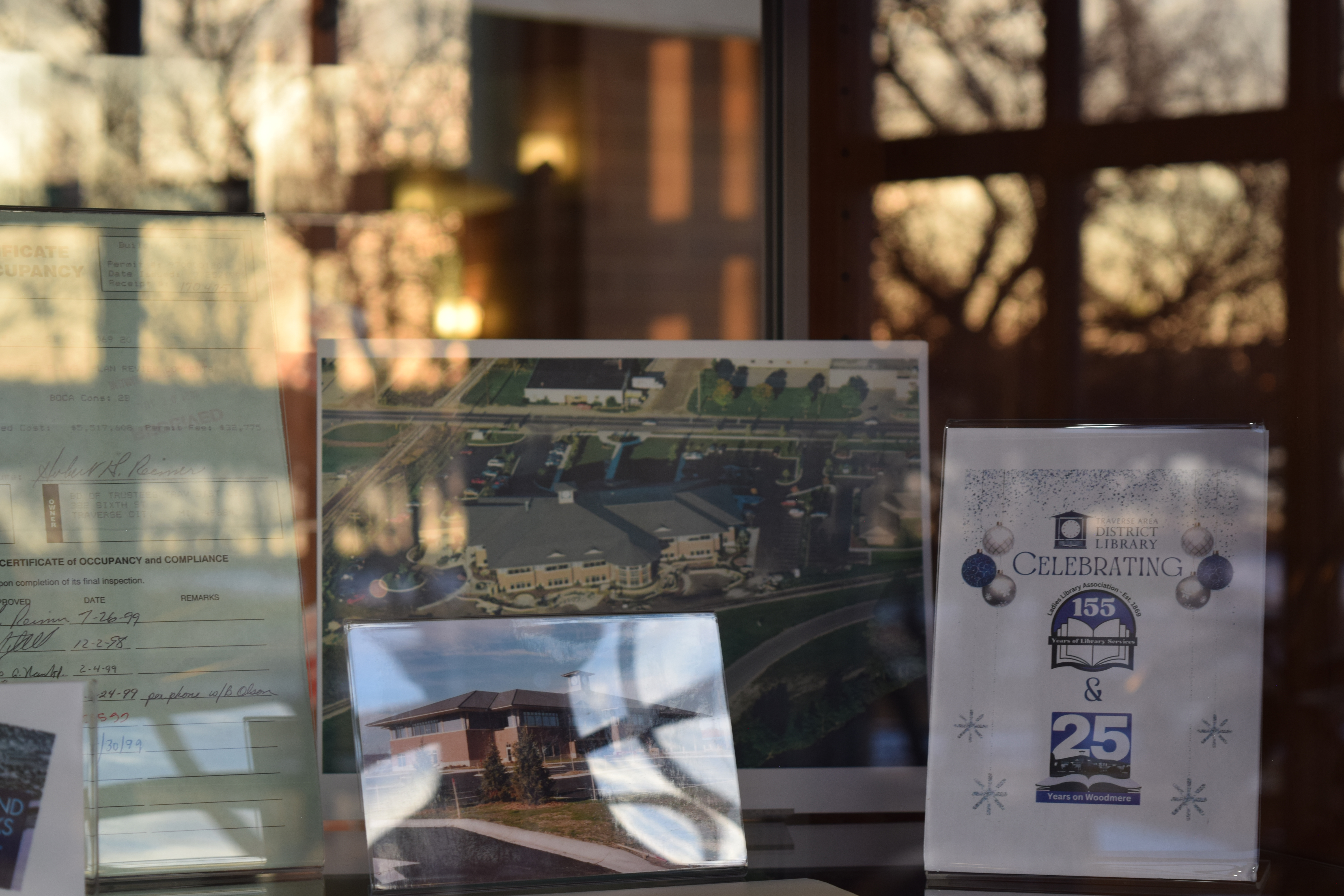 Aerial photo of site