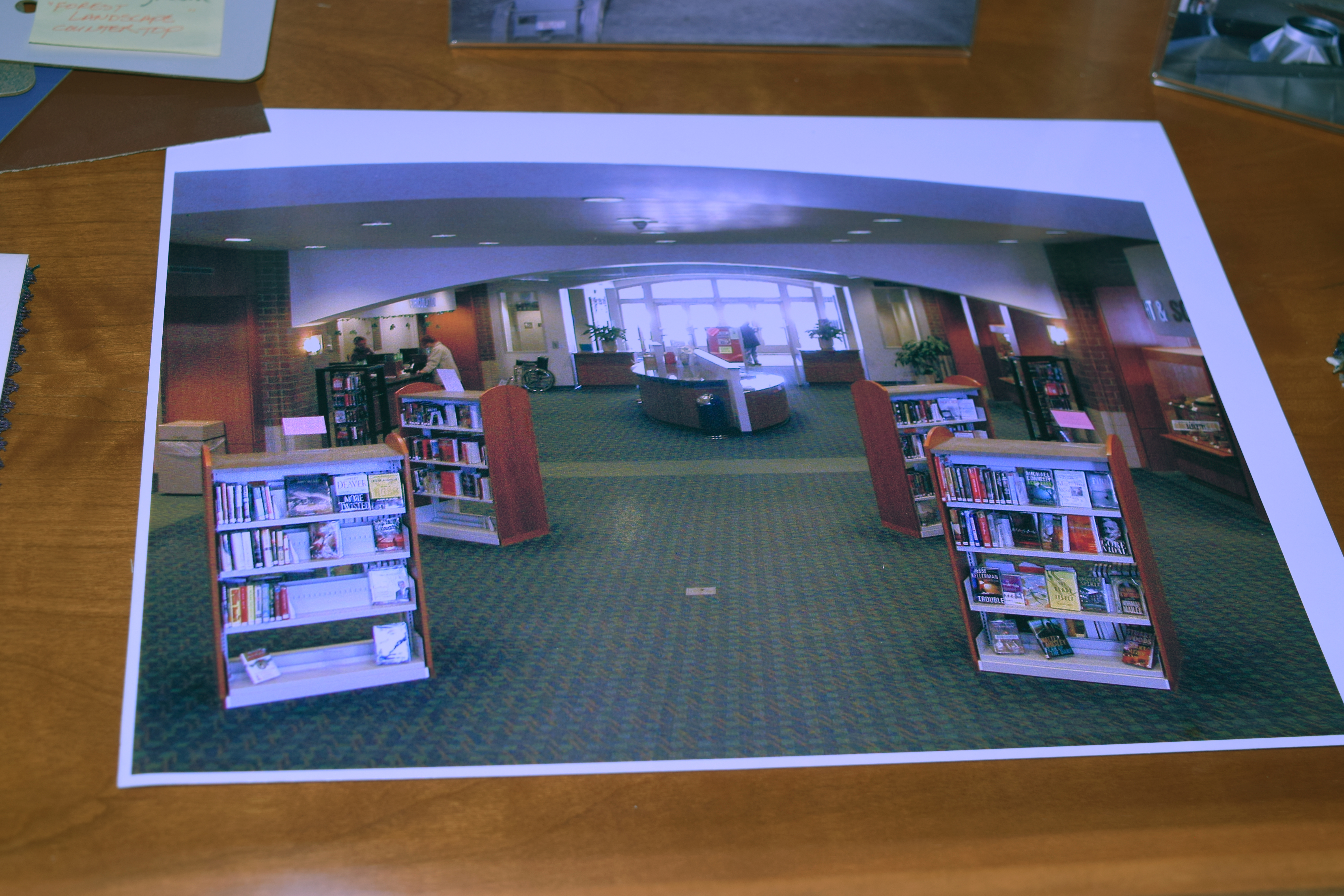 Circulation area completed