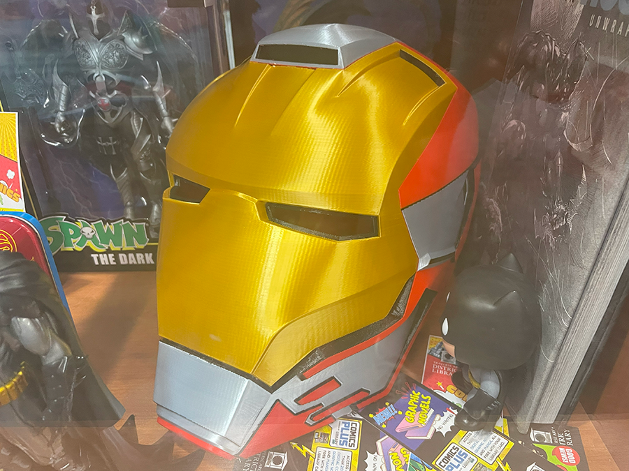 Cosplay mask printed on Prusa XL