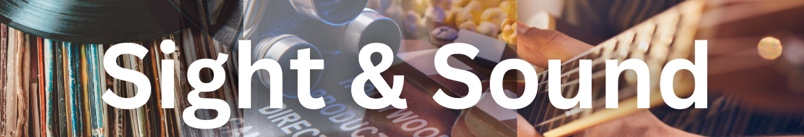 Sight and Sound Department Header