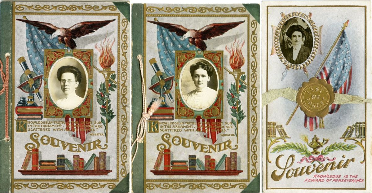Cover pages for souvenirs