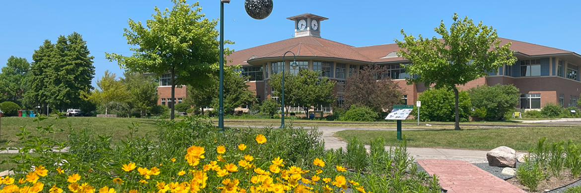 View of Woodmere library