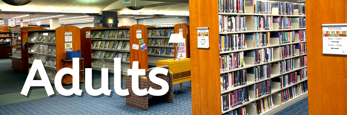 Picture of fiction, seating area and magazines