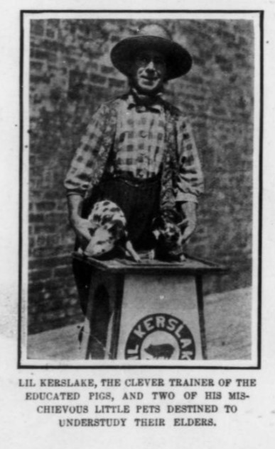 clipping from a magazine with photograph