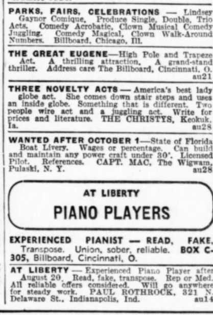 clipping from a magazine 