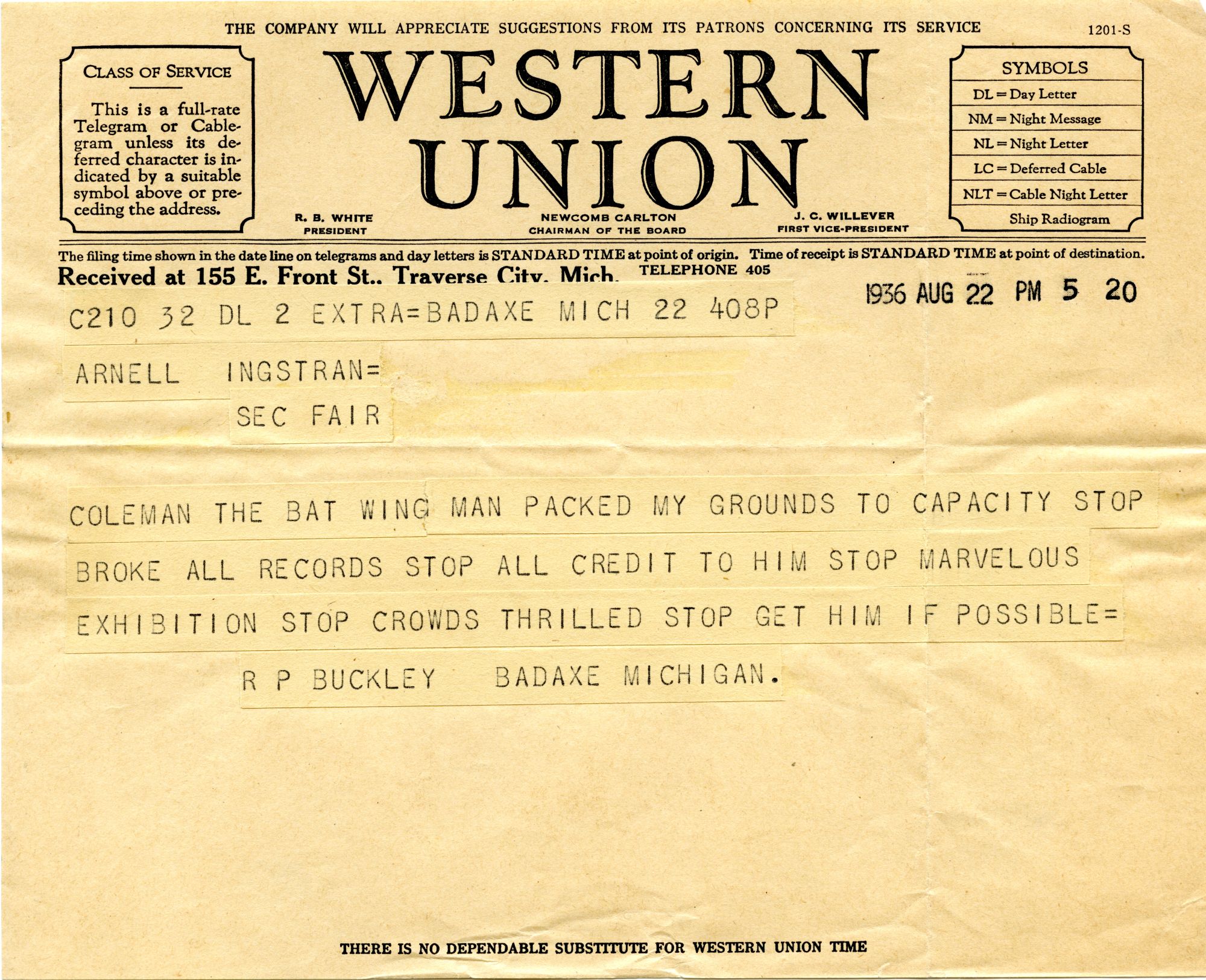 telegram