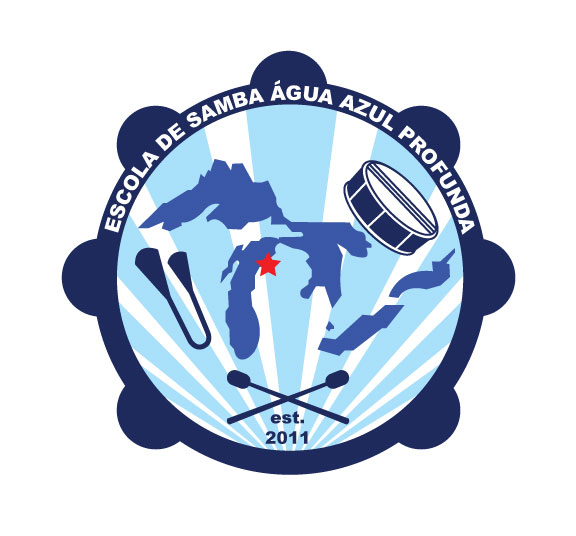 Deep Blue Water Samba school logo