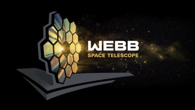 Gold and silver space telescope