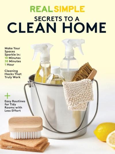 real simple magazine cleaning issue
