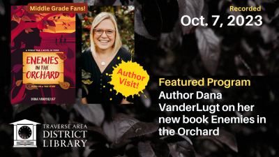 Author visit with Dana VanderLugt - Enemies in the Orchard