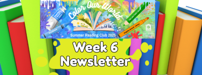 Row of colorful books