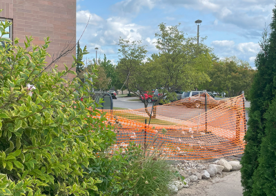 Woodmere stormwater garden location