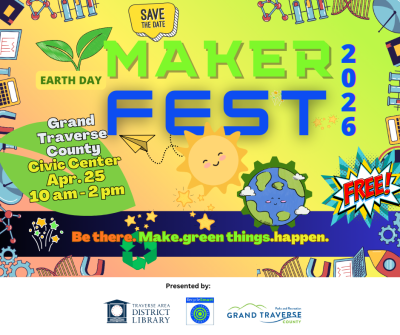 sun and earth as gears with green leave and things, all info repeated in text