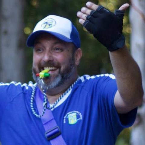Blue Water Samba leader, Marc Alderman