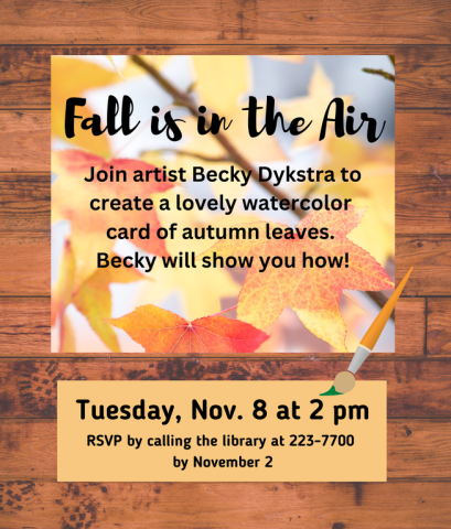 fall is in the air