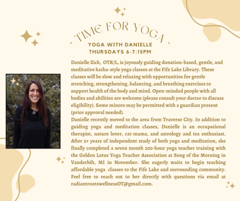 Yoga Instructor and class information