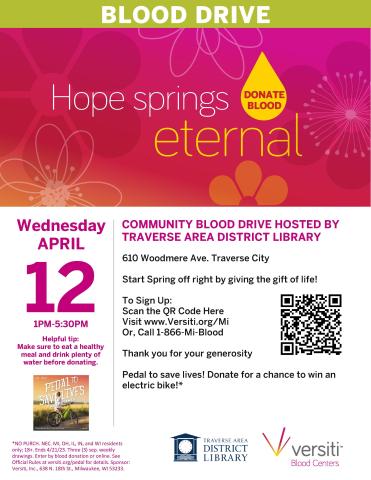 Blood Drive April 12