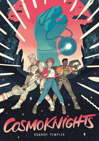 book cover for cosmoknights by hannah templer
