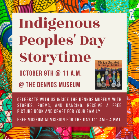 Indigenous Peoples Day Storytime