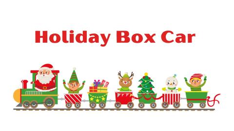 holiday box car