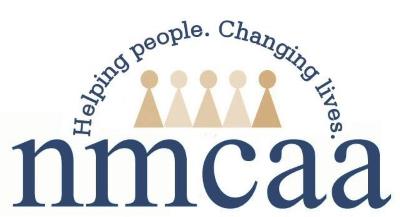 NMCAA logo that includes the phrase Helping hands, changing lives.