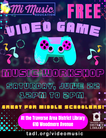 Free Video Game Music Workshop, June 22, 2024