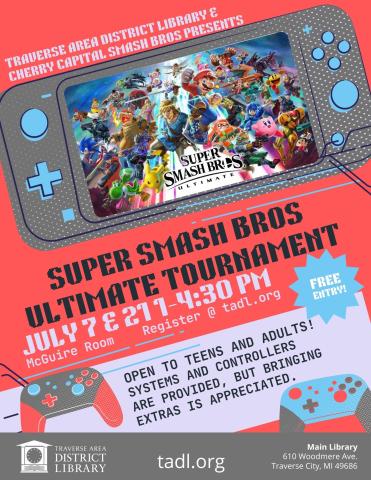 Smash tournament poster
