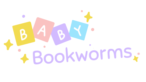 twinkly stars and colorful text that reads "Baby Bookworms"