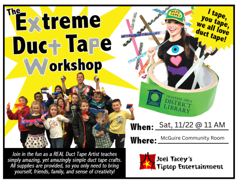 The Extreme Duct Tape Workshop with Tip Top Entertainment